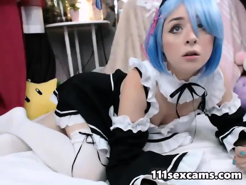 Young B. reccomend cosplay blue hair
