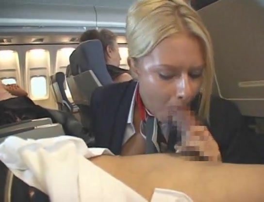best of Flight attendant blonde