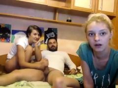 Amateur trio webcam