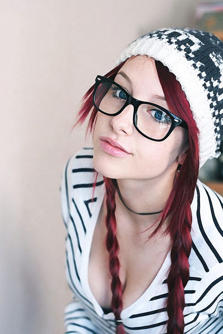 best of Glasses hipster girl