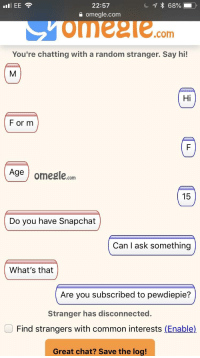 Scarecrow reccomend snapchat omegle